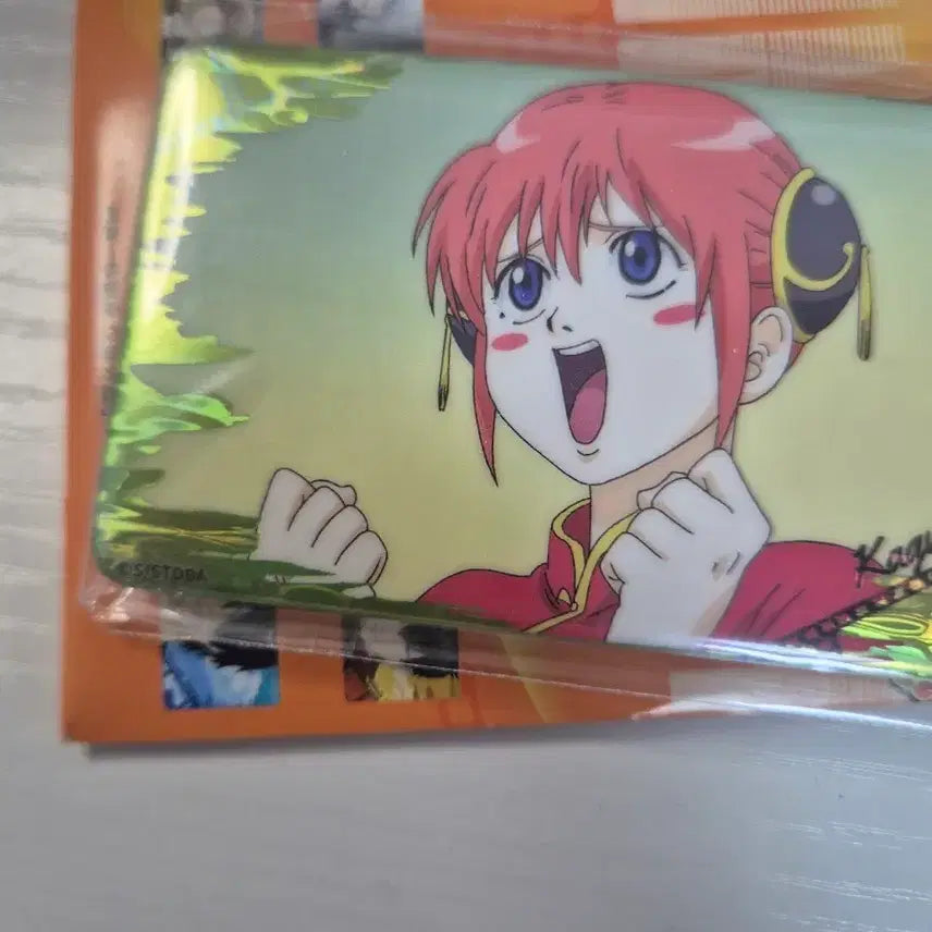 [BUNJANG] Gintama Kagura Square Can Badge (Sealed) / [미개봉] 은혼 카구라 사각 캔뱃