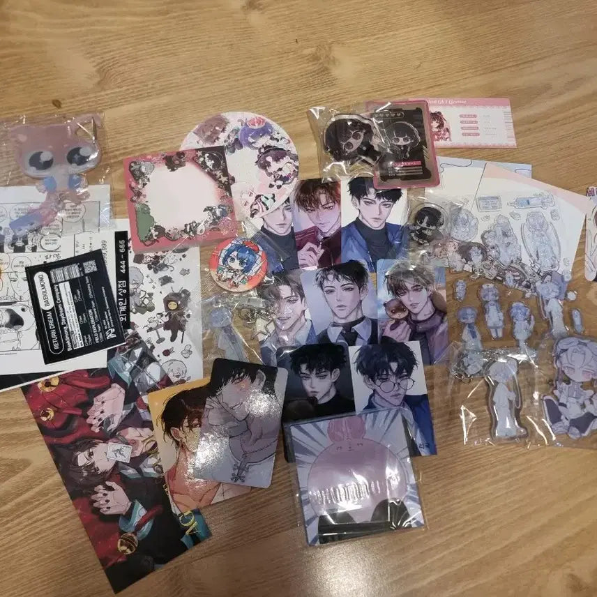 [BUNJANG] Gwedam Chulgeun Alice Concept - Unofficial Merchandise Bundle Set / 괴담출근 비공식 굿즈+생카 전프레 일괄