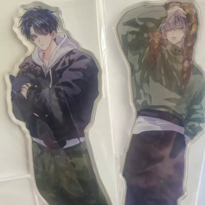 [BUNJANG] Ryu Jae-gwan Winter Black Dragon Acrylic Standee / j3 류재관 괴담출근 윈터블랙 아크릴 스탠드 용사님 비공굿