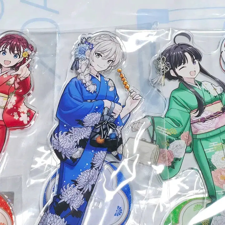 [BUNJANG] Girls Band Cry x JR Collaboration Acrylic Stand Set / 걸즈밴드크라이 X JR 콜라보 아크릴 스탠드 세트