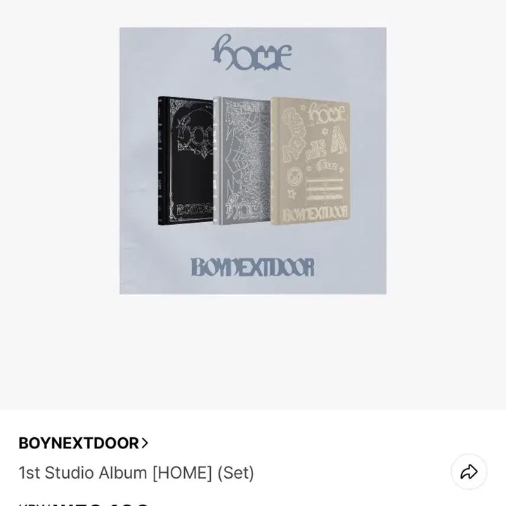 [BUNJANG] BOYNEXTDOOR 1st Studio Album [HOME] Sealed Set / 보이넥스트도어 [home] 미개봉 앨범 세트 양도