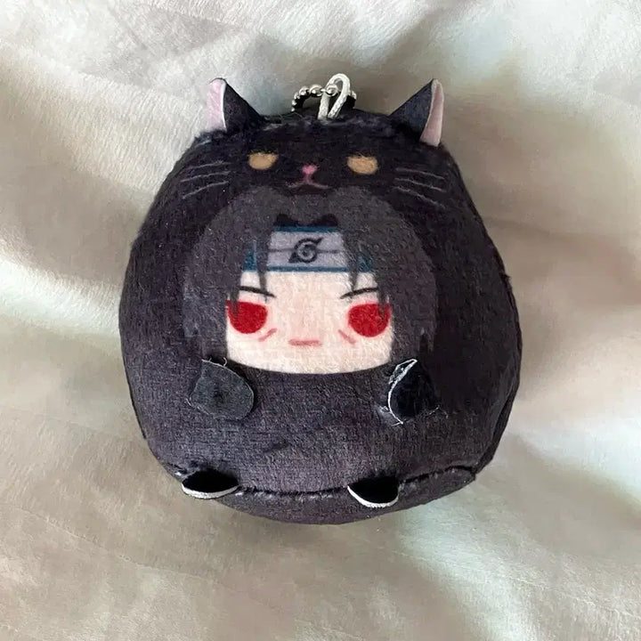 [BUNJANG] Naruto Tenorins Uchiha Itachi Plush Keychain / 나루토 테노린즈 우치하 이타치 누이 키링