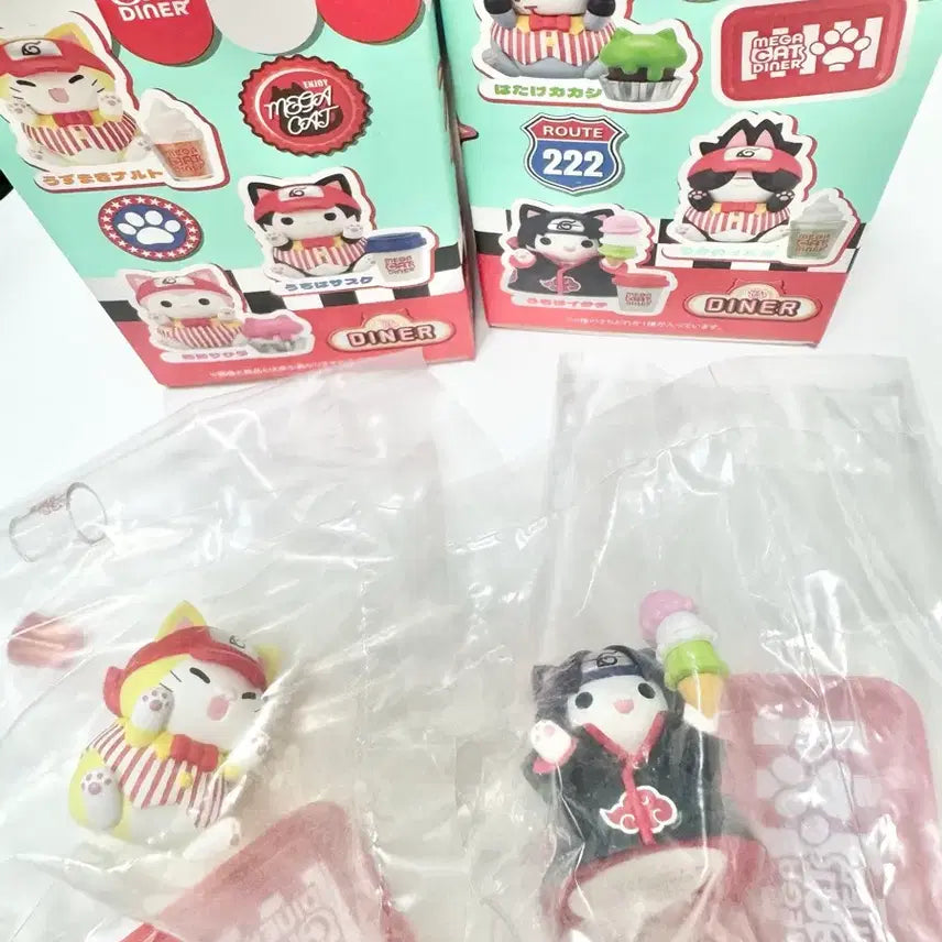 [BUNJANG] Megahouse Naruto Dinner Naruto &amp; Itachi Bundle (Sealed) / 나루토 디너 메가캣 나루토 이타치 일괄 미개봉
