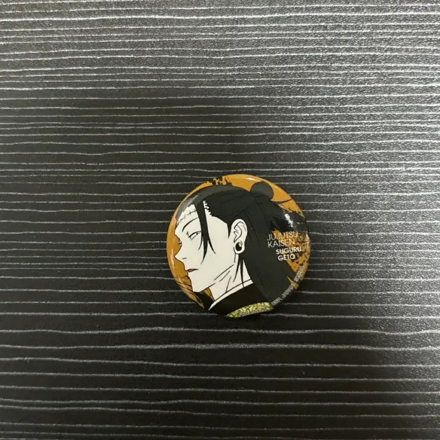 [BUNJANG] Jujutsu Kaisen Suguru Geto Mini Can Badge / 주술회전) 이치방쿠지 게토 스구루 미니 캔뱃지