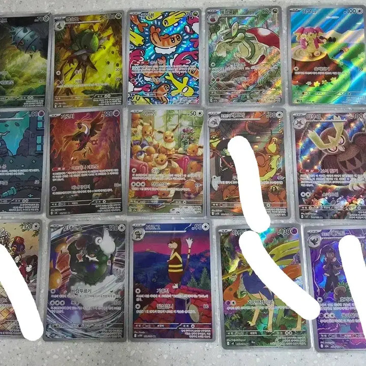 [BUNJANG] Pokemon Cards AR Set / 포켓몬 카드 ar 모음