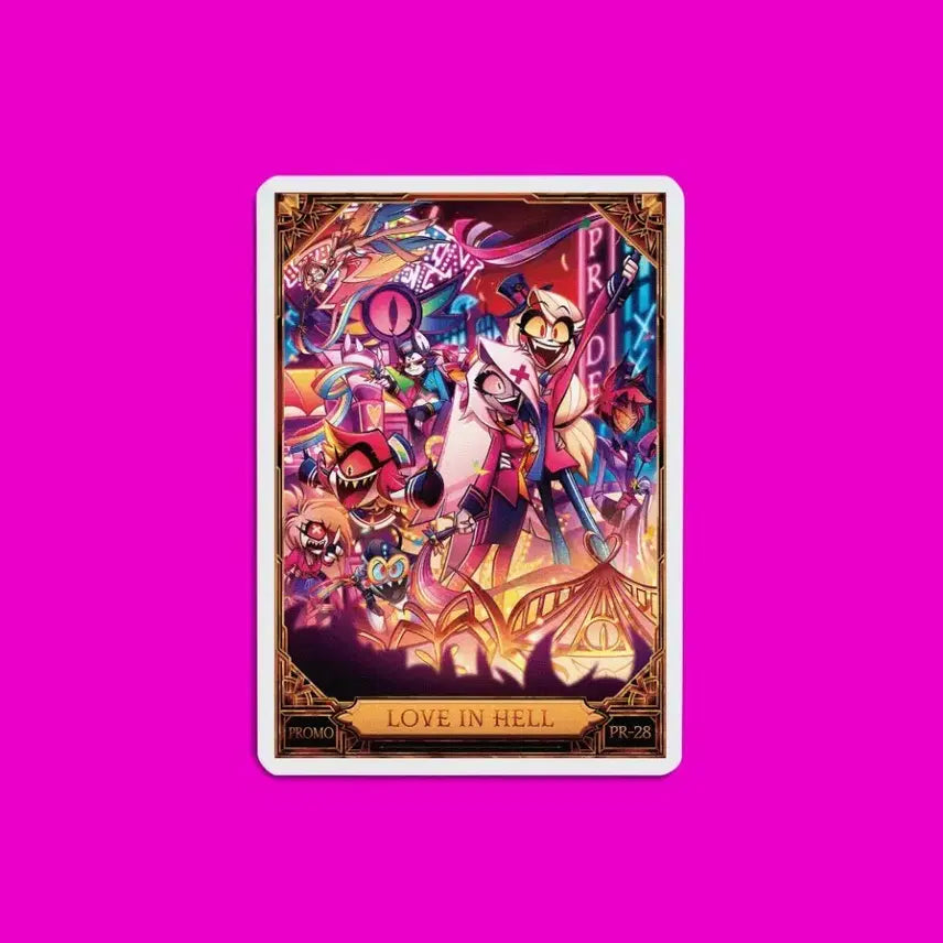 [BUNJANG] HasBeenHotel LOVE IN HELL Promo Card / 해즈빈호텔 프로모카드 LOVE IN HELL