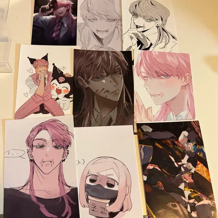 [BUNJANG] Tokyo Revengers Sanzu Haruchiyo Photo Booth Print Bundle Set / 도쿄리벤저스 도리벤 산즈 하루치요 프박 일괄