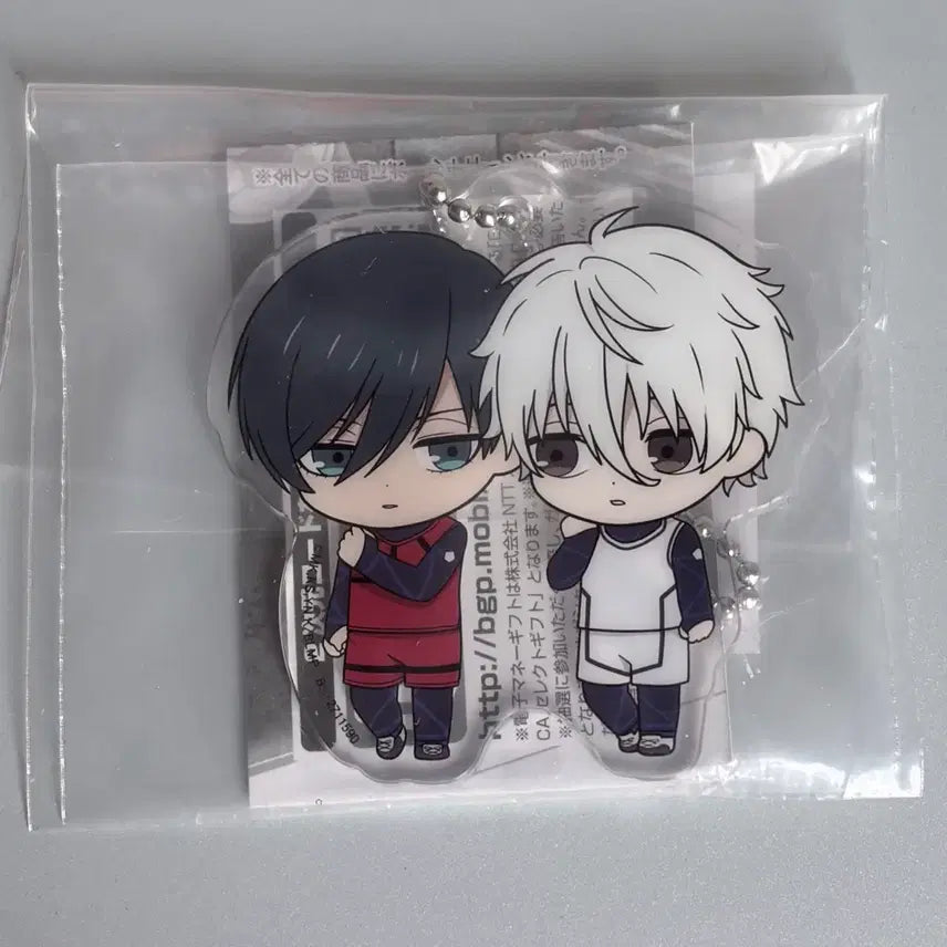 [BUNJANG] Blue Lock Nagi &amp; Reo Acrylic Keyring / 블루록 나기 린 아크릴키링