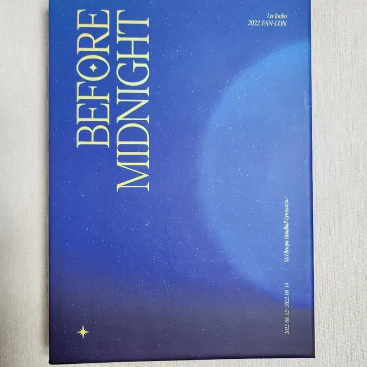 [BUNJANG] Lee Junho 2022 Fancon Before Midnight DVD Bundle Set / 이준호 2022 팬콘 비미나 DVD+랜덤포토