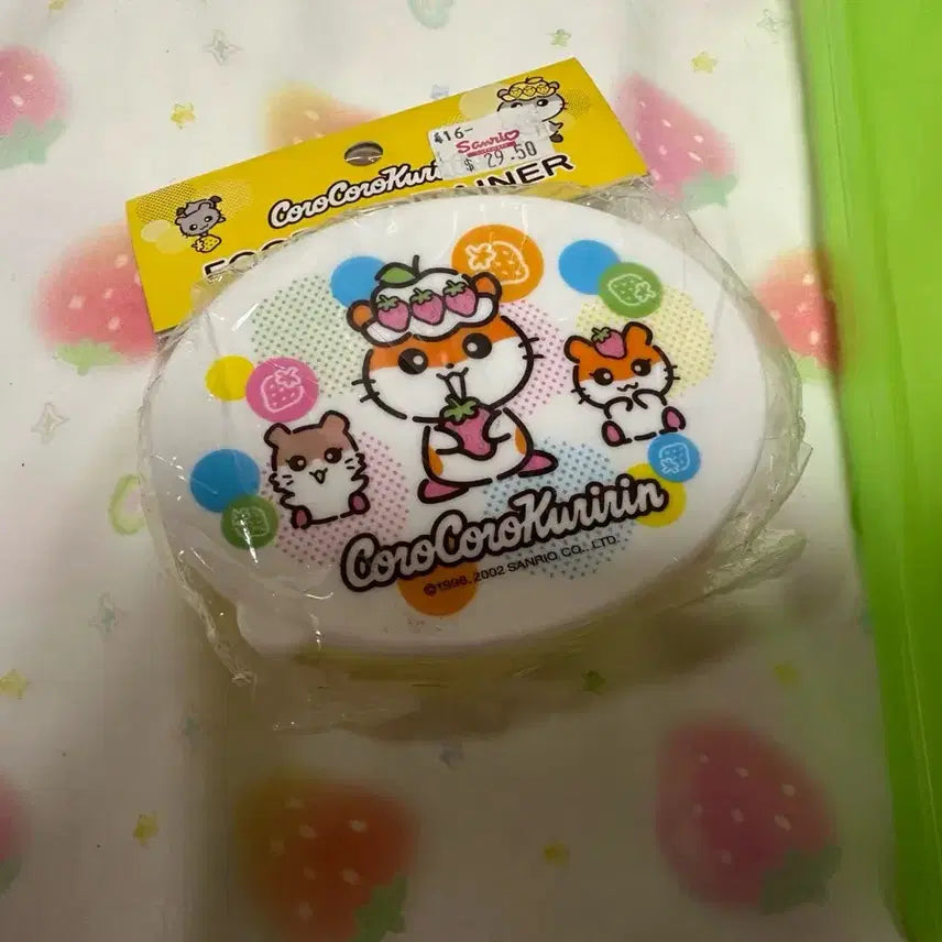[BUNJANG] Classic Coro Coro Kuririn Lunch Box Case and File Set / 고전 코로코로쿠리링 도시락 보관함 케이스