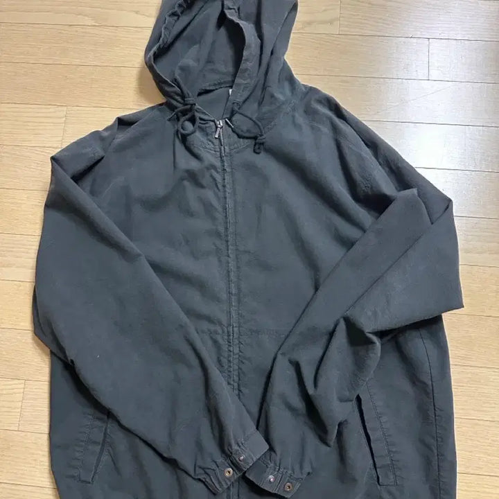 [BUNJANG] Polytheru Zip Hoodie Deep Charcoal First Edition / [1] 폴리테루 집후디 딥차콜 초판