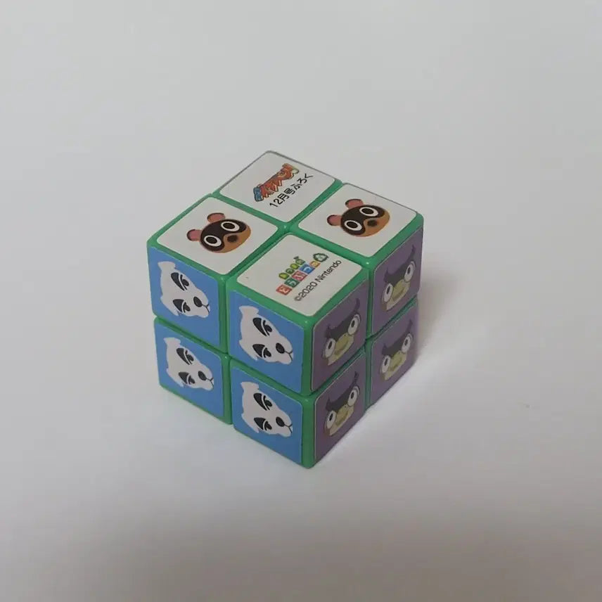 [BUNJANG] Animal Crossing Classic 2x2 Mini Cube / 고전 동물의숲 2x2 미니큐브