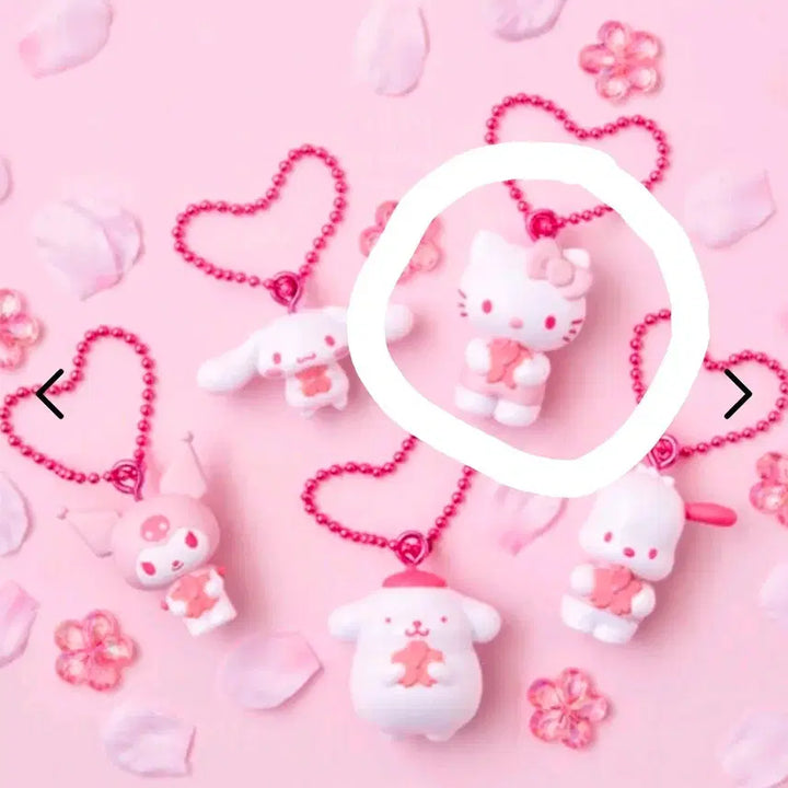 [BUNJANG] Sanrio Sakura One-Tone Mascot Kitty / 산리오 사쿠라 원톤 마스코트 키티
