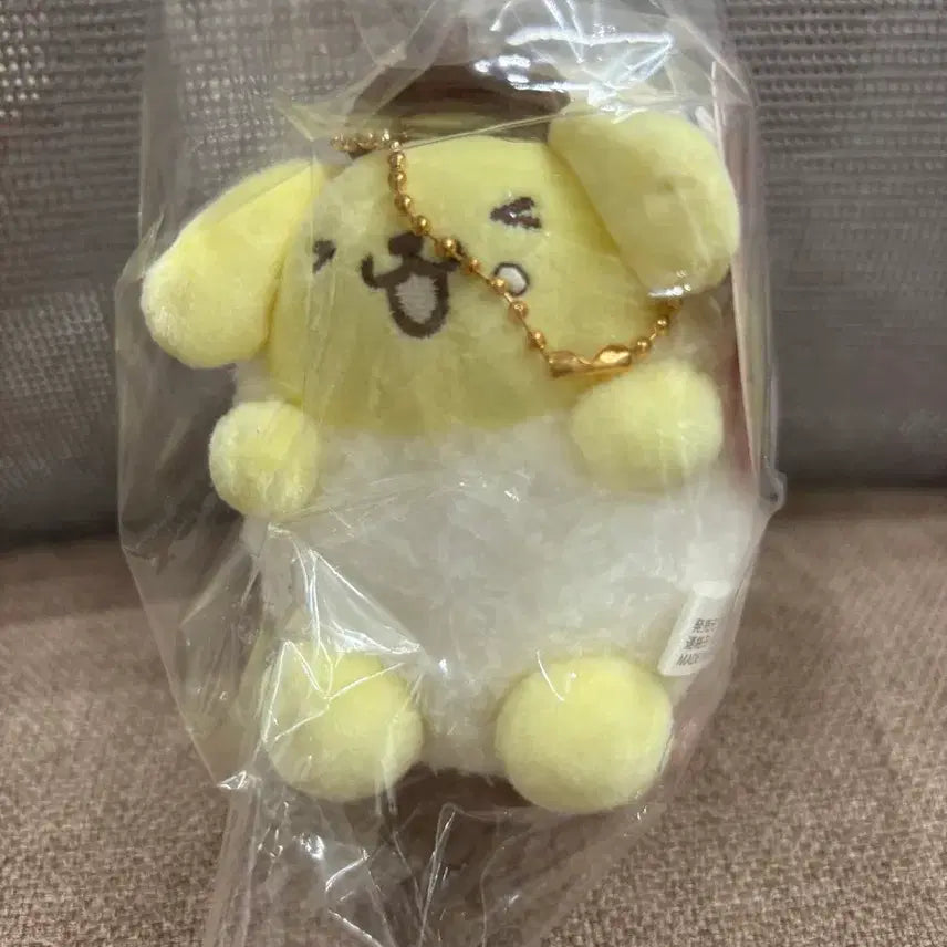 [BUNJANG] Sanrio Pompompurin Sushi Plush Keychain / 새상품)산리오 폼폼푸린 무뉴구루미 팝업 초밥키링