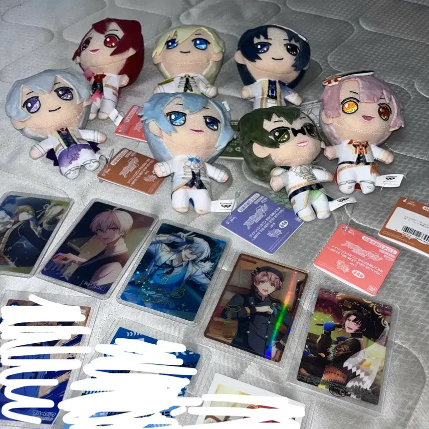 [BUNJANG] IDOLiSH7 All Members Plush Set with Photocard Bundle / 아이나나 <<공굿>> 전 멤버 누이구루미, 포카 일괄
