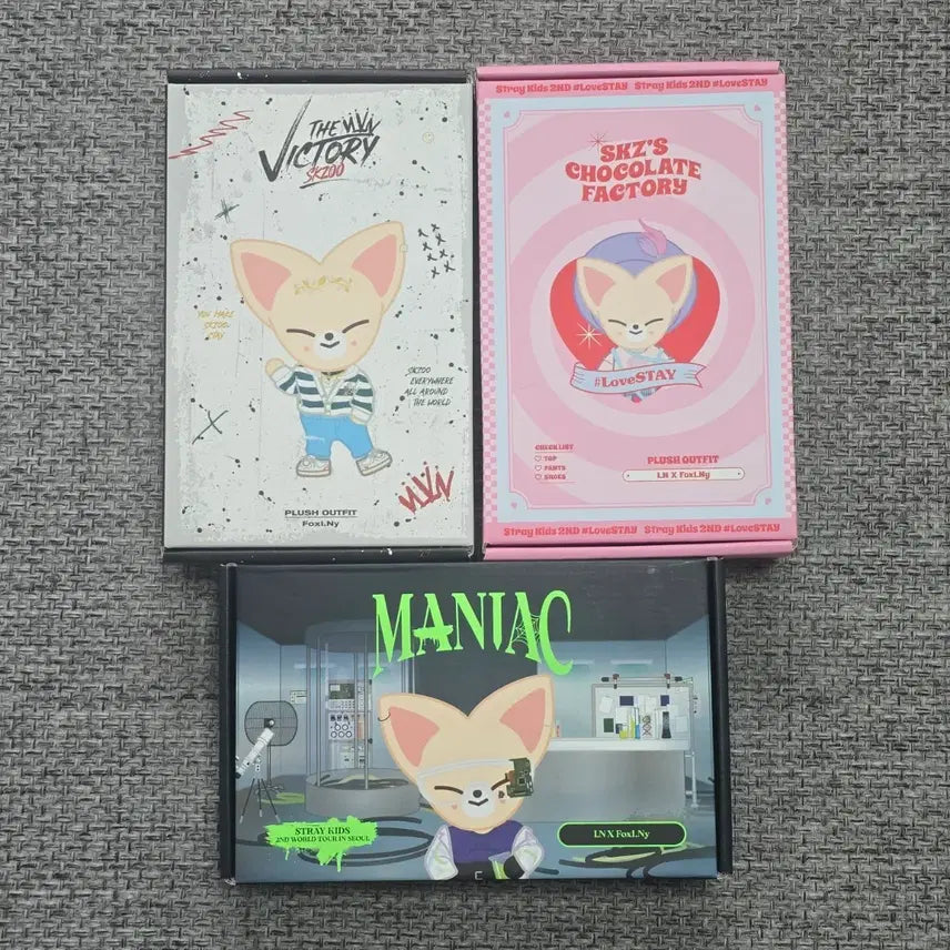 [BUNJANG] SKZOO Foxiny Outfit Bundle Set / (일괄)스키주 폭시니 아웃핏