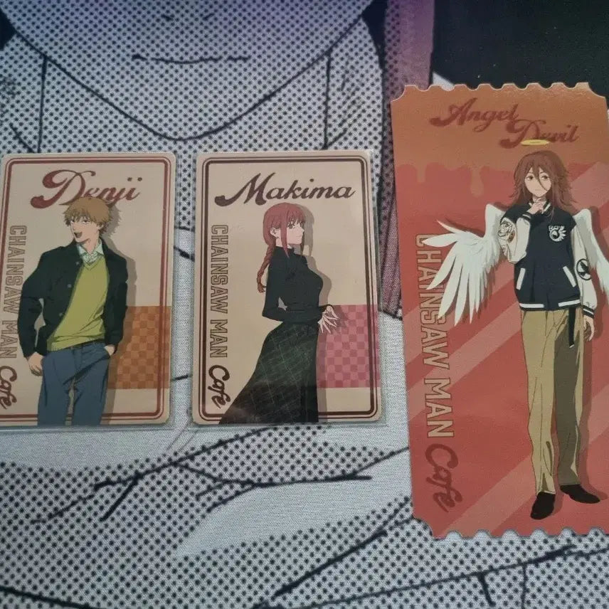 [BUNJANG] Chainsaw Man Collaboration Cafe Special Set / 체인소맨 콜라보 카페 특전 일괄 판매