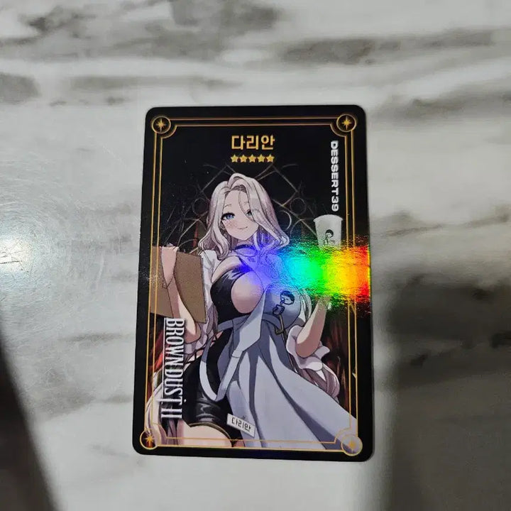 [BUNJANG] Brown Dust 2 Darian Photocard Bundle Set / 디저트39 브라운더스트2 포스터 다리안 포토카드 일괄
