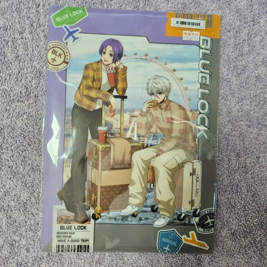 [BUNJANG] Blue Lock Nagi &amp; Reo File Folder / 블루록 나기 레오 파일