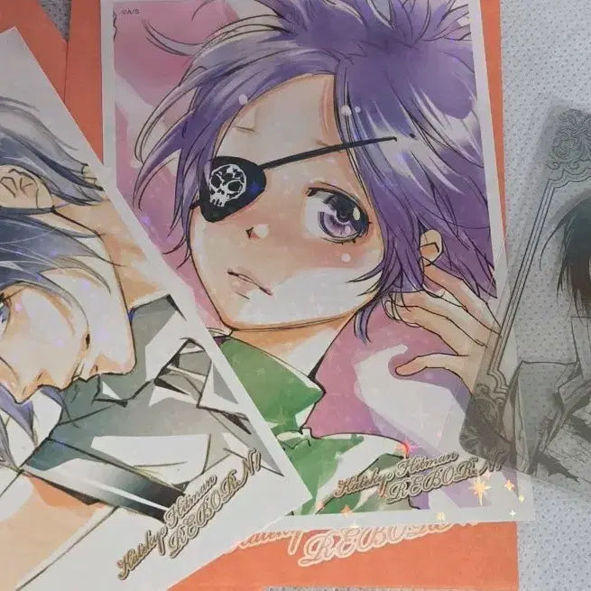 [BUNJANG] Reborn! Bromide, Postcard, Clear Card Set (Mukuro, Chrome) / 가히리 브로마이드풍 엽서 클리어 카드 무쿠로 크롬 / 가히리