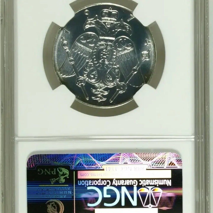 [BUNJANG] 1974 Cyprus Makarios III Commemorative 6 Pounds Coin MS 66 / NGC 1974년 키프로스 마카리오3세 기념 6파운드  MS 66