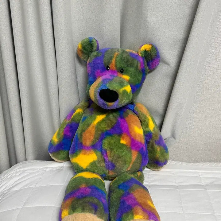 [BUNJANG] Tasted Retro Rainbow Giant Bear XL / 테이스티드 레트로 레인보우 대왕 곰돌이XL