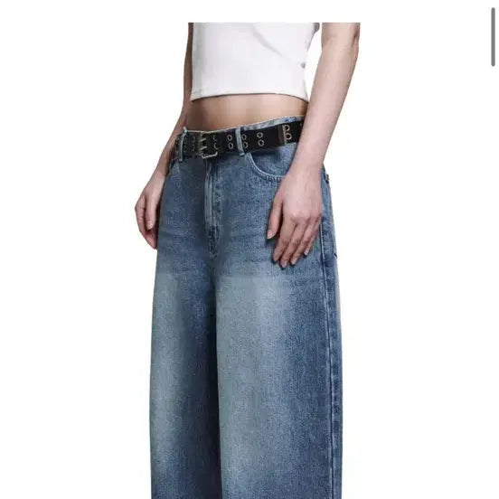 [BUNJANG] RO TYPE Wide Denim Jeans / 로타입 와이드데님