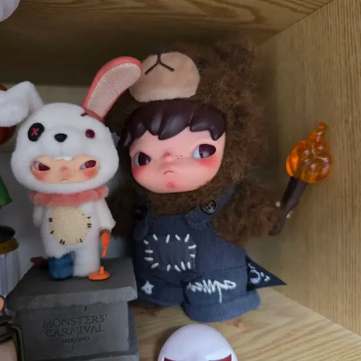[BUNJANG] POP MART Hirono Wild Joy Bear Doll / 팝마트 히로노 와일드 조이 곰인형