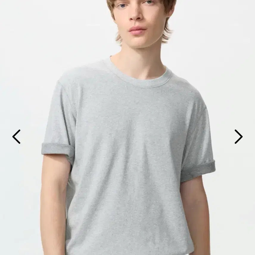 [BUNJANG] Uniqlo JW Anderson Bi-Color T-Shirt / (L) 유니클로 JW앤더슨 바이컬러 T 반팔