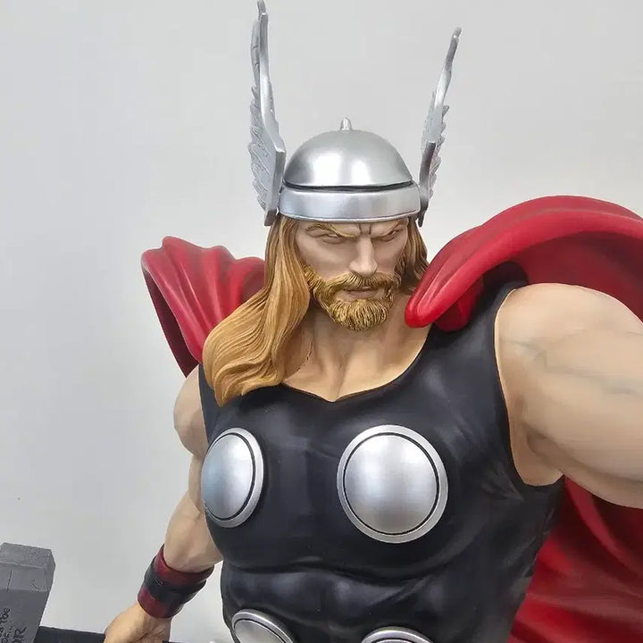 [BUNJANG] XM Studios Thor 1/4 Comic Version Statue Full Set / XM 스튜디오 토르 1/4 코믹버전 스태츄 풀박스