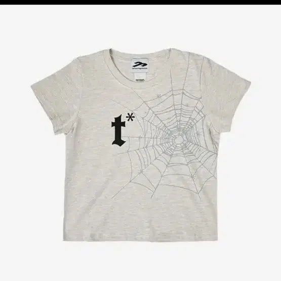 [BUNJANG] Spiderweb Pattern T-Shirt / 탄산 마그네슘 반팔티