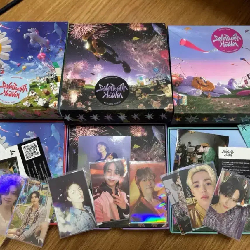 [BUNJANG] Seventeen Heaven Album Bundle Set / 세븐틴 Seventeen Heaven 앨범 일괄