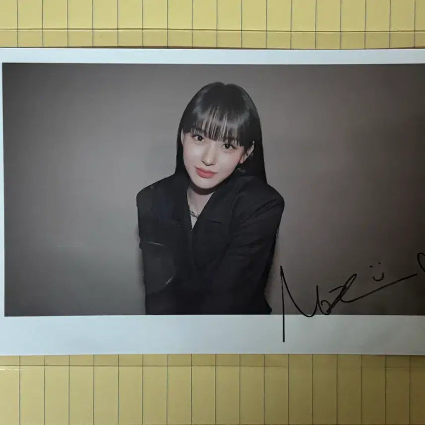 [BUNJANG] NOZE Signed Polaroid / 노제 사인폴라로이드