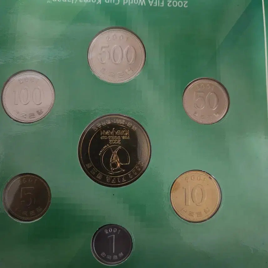 [BUNJANG] 2002 FIFA World Cup 1st Commemorative Mint Set / 2002 FIFA 월드컵 1차 기념 민트세트(무료배송)