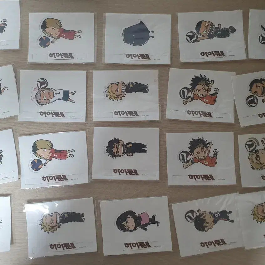 [BUNJANG] Haikyu!! Sticker Bundle / 하이큐 스티커 일괄 팝니다