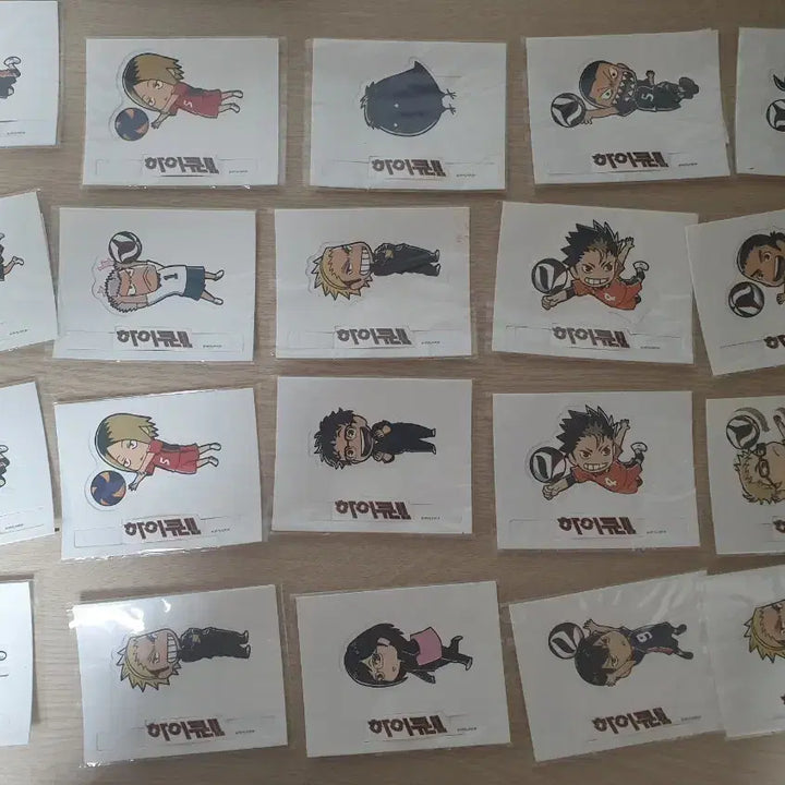 [BUNJANG] Haikyu!! Sticker Bundle / 하이큐 스티커 일괄 팝니다