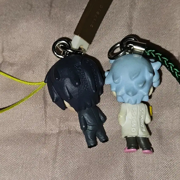 [BUNJANG] Gintama Bundle Set Figure Strap Keychain (Gintoki, Shinsuke, Ginpachi) / 일괄 은혼 3-z 삼젯 긴파치 긴토키 신스케 고전 피규어 스트랩 키링