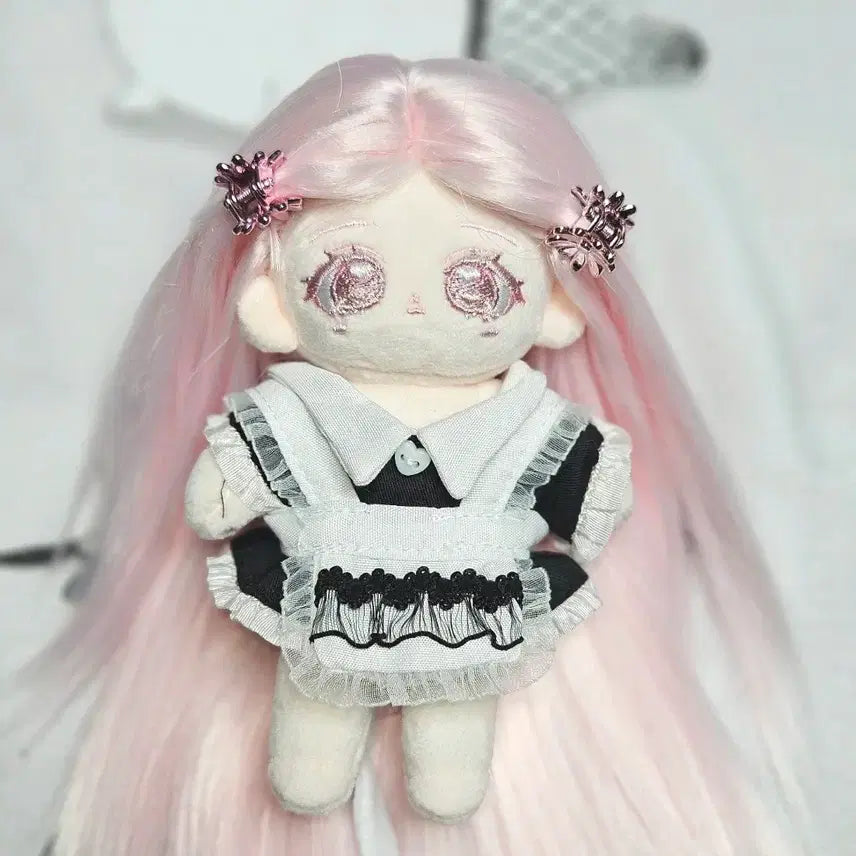 [BUNJANG] 10cm Doll Clothes Maid Outfit / 10cm 메이드 솜인형옷