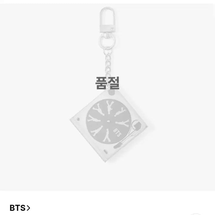 [BUNJANG] BTS Swim Turntable Keyring (Sealed) / 미개봉 새상품 방탄소년단 턴테이블 키링