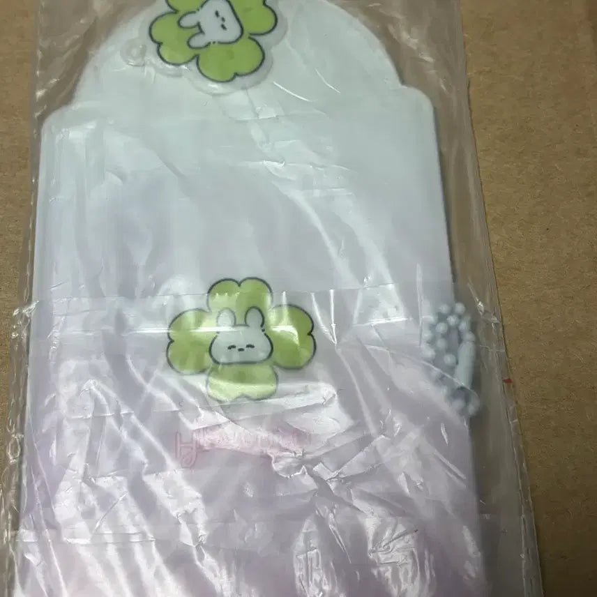 [BUNJANG] Rabbit Clover Lucky Photocard Holder / 토끼 크로버 행운 포카홀더