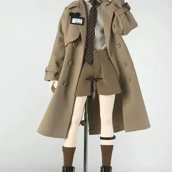 [BUNJANG] Lad Studio Trench Coat for 1/5 BJD Dolls / 1/5 bjd 구관인형옷  lad studio 트렌치코트
