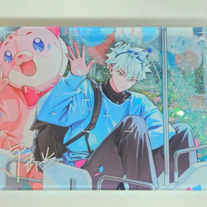 [BUNJANG] Link Click Lu Guang Glitter Acrylic Block (Unsealed) / 시광대리인 루광 글리터 아크릴 블럭