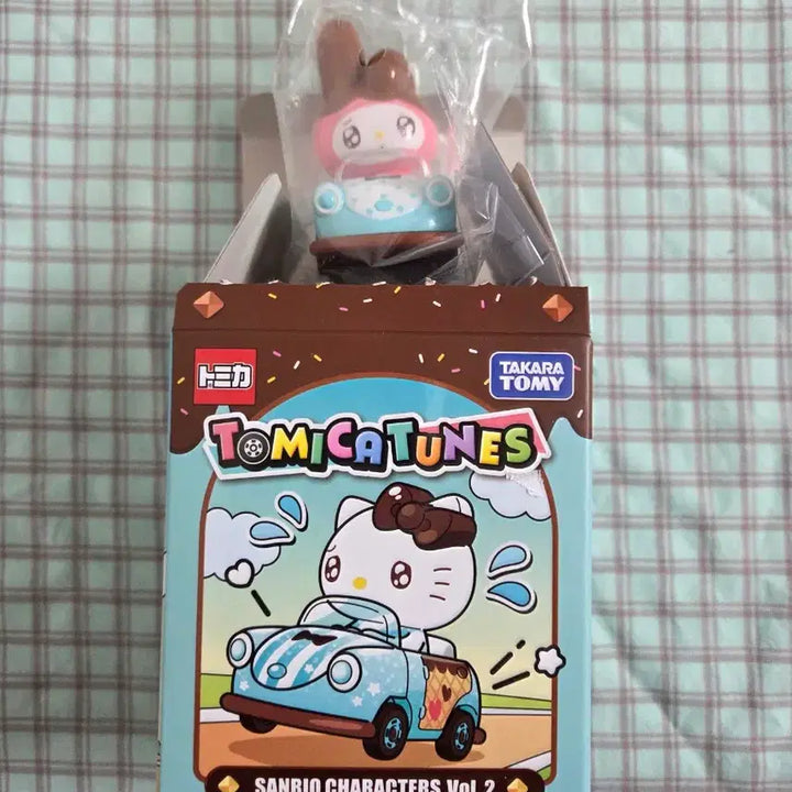 [BUNJANG] Sanrio My Melody Mint Choco Tomica Figure / 산리오 신상 토미카 민트초코 피규어 마이멜로디