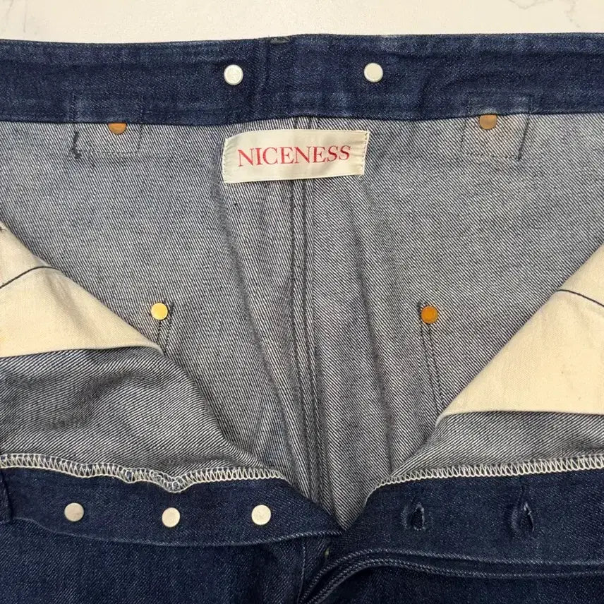 [BUNJANG] Niceness Joseph Fireman Denim Jeans / Niceness Joseph 파이어맨 데님