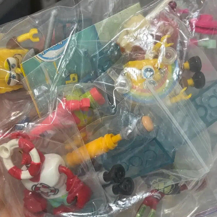 [BUNJANG] SpongeBob Mega Bloks Figure Series 3 8-Piece Bundle Set (Includes Secret) / 스폰지밥 메가블럭 레고 피규어 시리즈3 8종 일괄