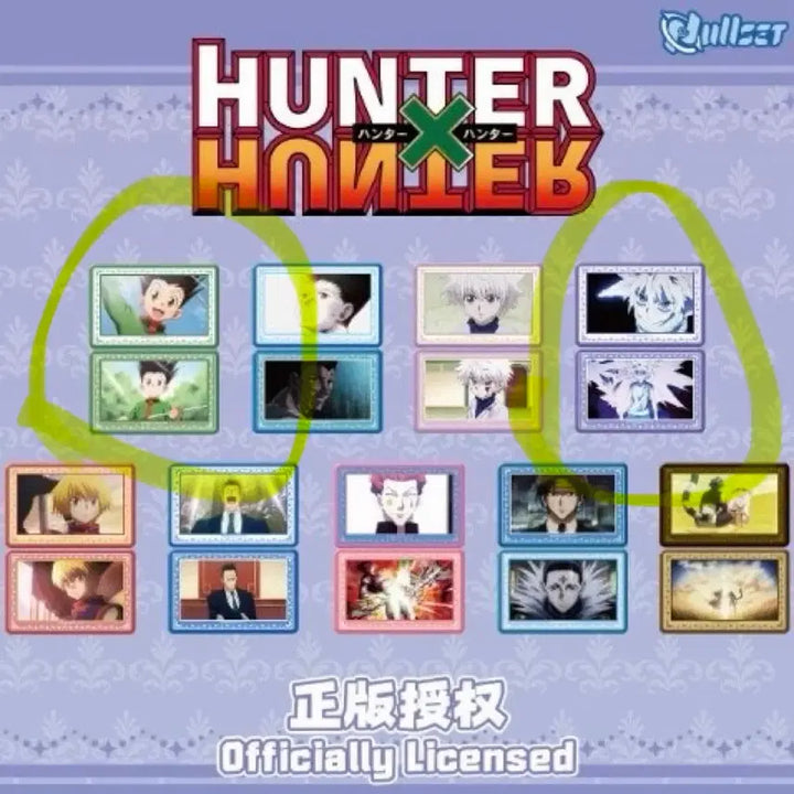 [BUNJANG] Hunter x Hunter Lenticular Badge Set (Gon &amp; Killua) / 헌터헌터 렌티큘러 뱃지 (곤, 키르아 일괄)