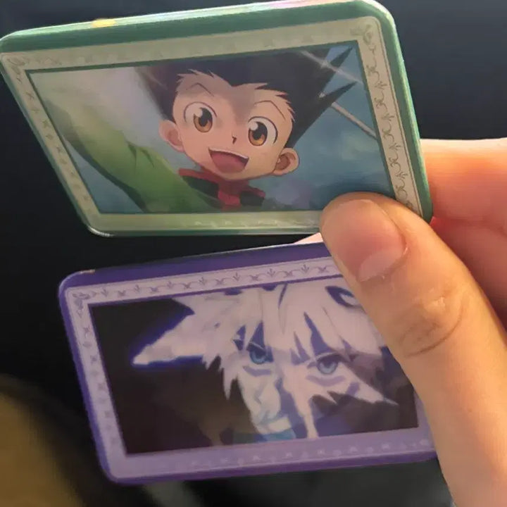 [BUNJANG] Hunter x Hunter Lenticular Badge Set (Gon &amp; Killua) / 헌터헌터 렌티큘러 뱃지 (곤, 키르아 일괄)
