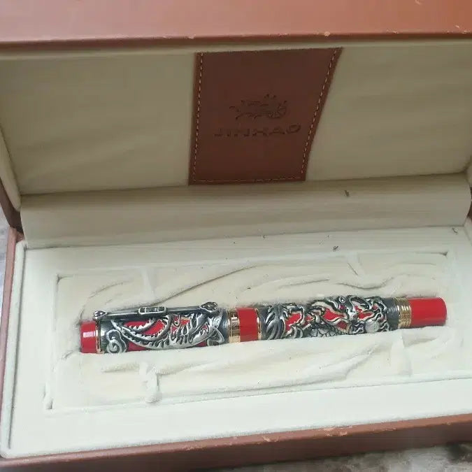 [BUNJANG] Jinhao Dragon Engraved Ballpoint Pen / JINHAO 용 문양 볼펜