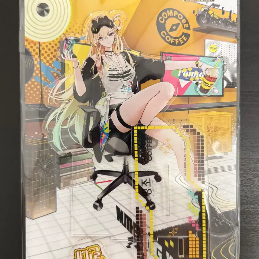 [BUNJANG] Meijo Compose Rinne Acrylic Stand (Unsealed) / (개봉)명조 컴포즈 린네 아크릴 스탠드