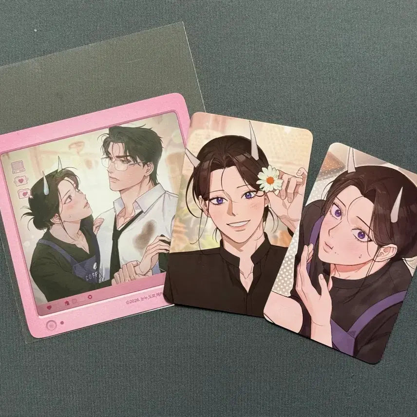 [BUNJANG] Mr. Blue Toxine Coaster Photocard Set / 미스터블루 미블 톡신 코스터 랜덤포카